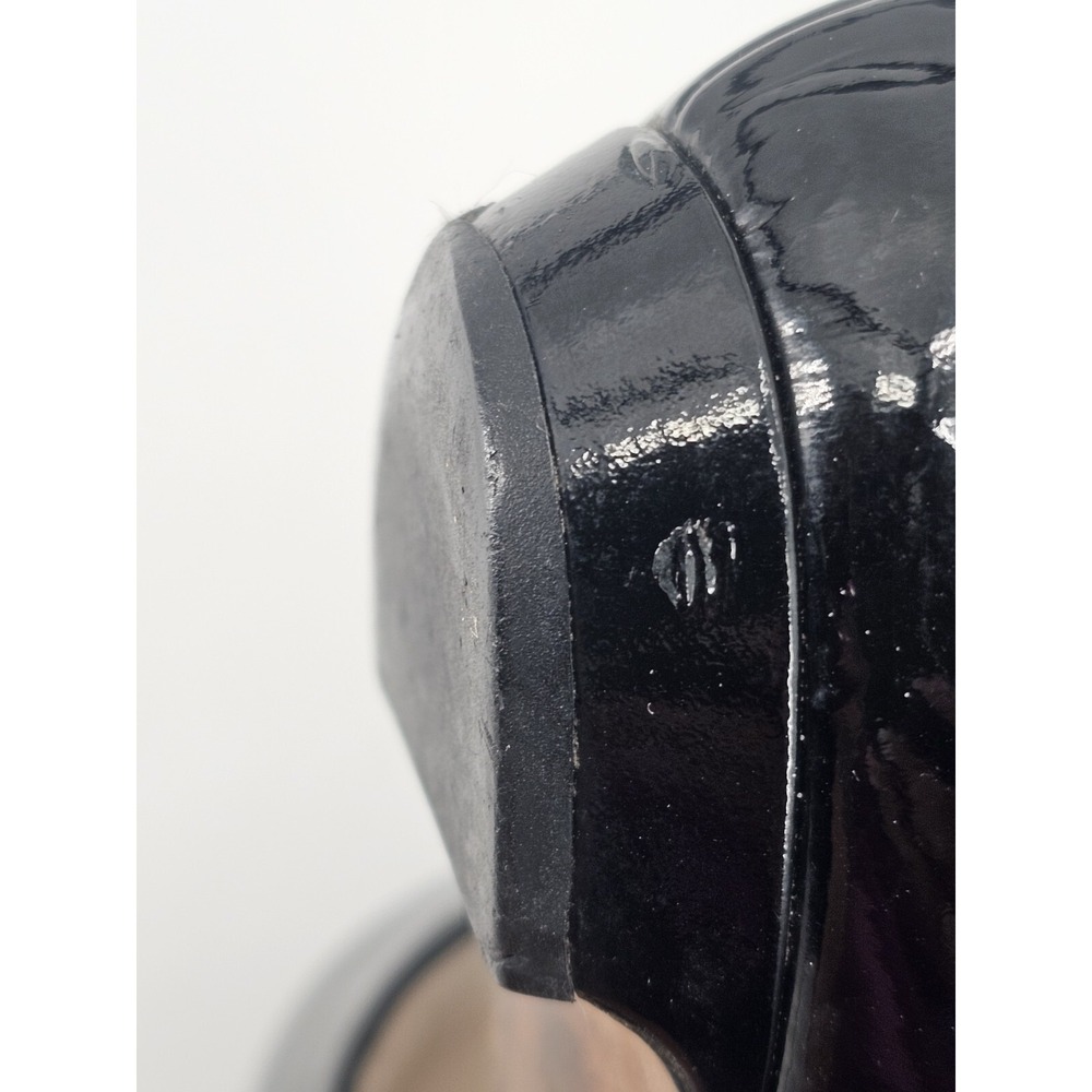 Jimmy Choo Black Patent Leather Pointed Toe Pump sz‎ 38 - Picture 13 of 15